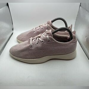 Allbirds Wool Runners women’s pink sneakers size 8